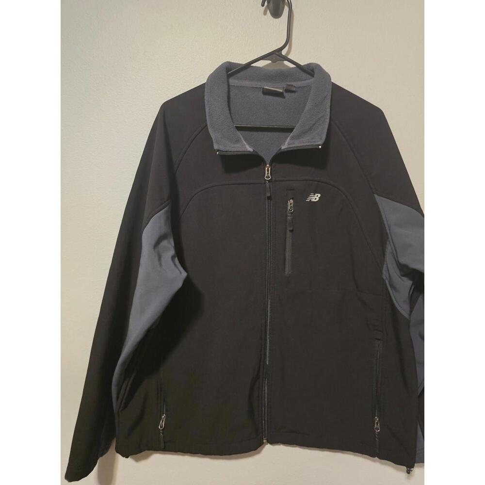 New Balance Black Men’s Soft Shell Coat (XL)